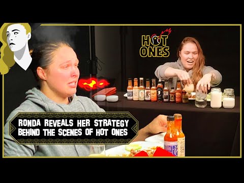 Ronda Reveals Her Spicy Strategy Behind The Scenes of Hot Ones