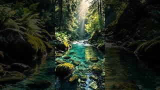 🌿 PEACEFUL FOREST RIVER SOUNDS | RELAX, SLEEP &amp; STRESS RELIEF 🌊