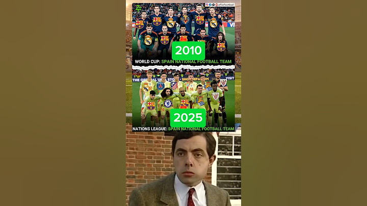 🚨 How times have changed...... 👀 #spain #worldcup2010 #nationsleague