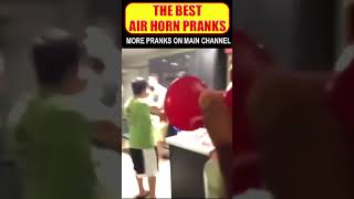Surprise Air Horn Prank