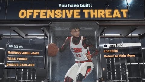 *NEW* BEST OFFENSIVE THREAT DEMIGOD BUILD ON NBA 2K22!!