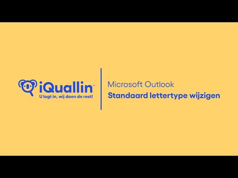 Video: Lettertype Wijzigen In Outlook