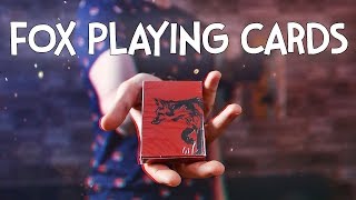картинка: FOX 🦊 PLAYING CARDS by EKATERINA MAGIC | ОБЗОР КОЛОДЫ КАРТ