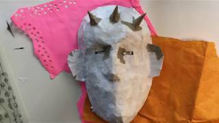 Paper Mache Masks Part 2