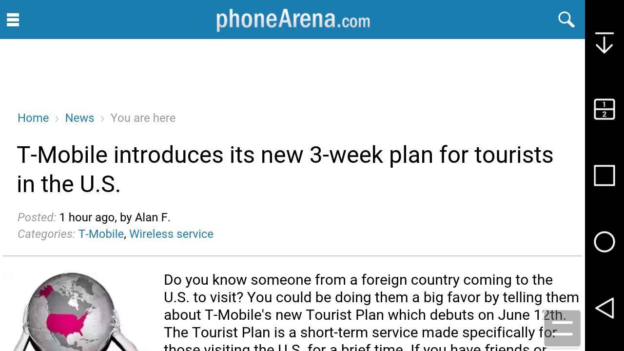 tourist plan t mobile