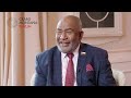 Interview Azali Assoumani, President, Union des Comores - Crans Montana Forum, Brussels 2024