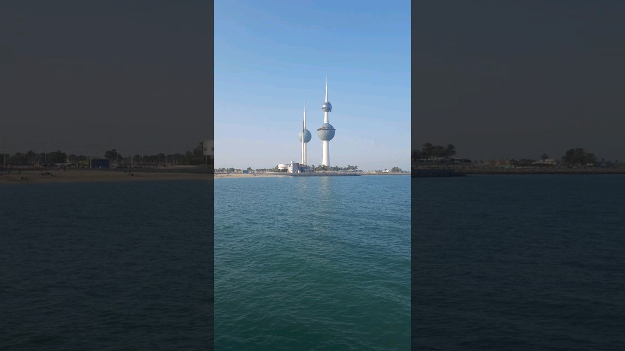 Marina Beach/Kuwait Tower vlog 