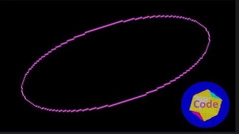 CGA Graphics Programming: General Ellipses (Part 1)