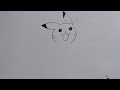 how to draw pikachu very easy step by step | cartoon drawing | cute drawing hub