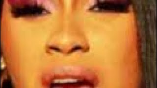 A cursed video of Cardi B someone sent me and told me to upload