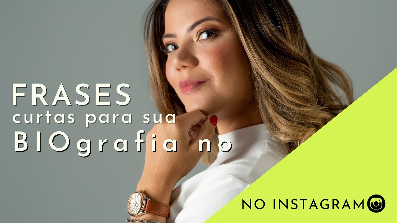 Frases curtas para biografia do Instagram - Como fazer uma Biografia ...