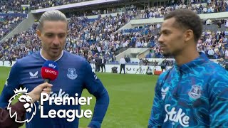 Jack Grealish, Iliman Ndiaye analyze Everton's win against Brighton | Premier League | NBC Sports