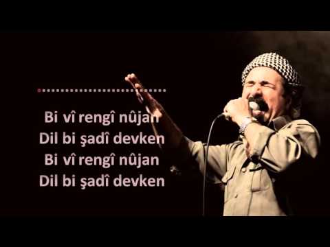 Şivan Perwer - Ez dilgêşê Canim (lyrics) sözler