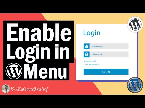 How to Enable Login Option in Menu | Theme My Login Plugin | WordPress Plugins