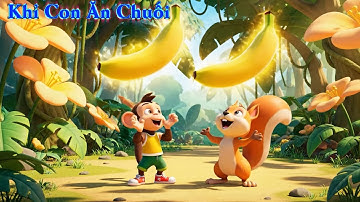 Khỉ Con Ăn Chuối 4 | TQA | Nhạc Thiếu Nhi AI | Nhạc Học Sinh | Học Trò | Nhạc Thiếu Nhi Mới