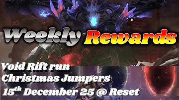 Weekly WoR Stream! Rewards, Void Rift & Artifact Forge