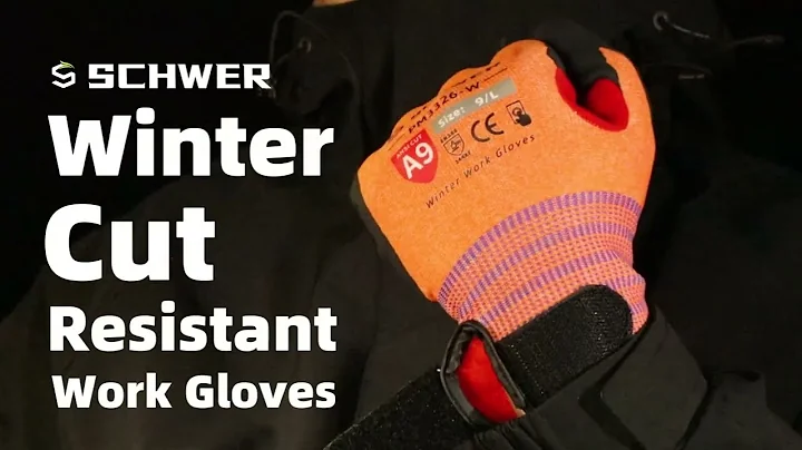 Product Show | Schwer Winter Cut Resistant Gloves | ANSI A9, Nitrile Grip, Touchscreen, PM3326-W