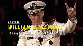 Admiral William McRaven Speech - One Person Can Change The World.
