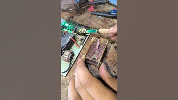 Induction Heater 😱 ( 12 V Induction Power Full Heater ) #induction #technology #experiment #shorts