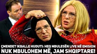 Kojshia Show - Çmendet Ikballe Huduti: heq mbulesën LIVE NË emision. Nuk mbulohem më, jam shqiptare!
