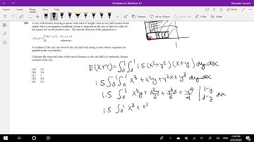 SOA Exam P Question 309 | Expected value of multivariate distribution