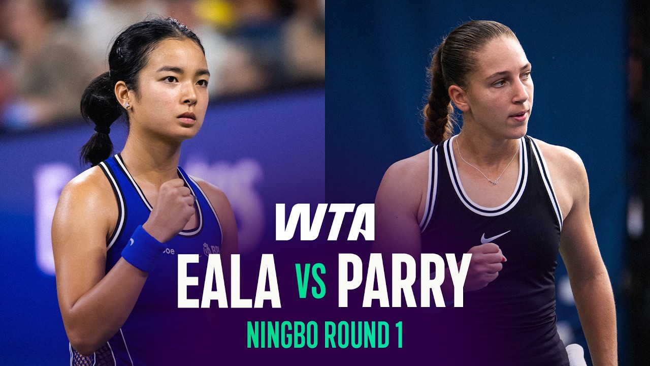 Alexandra Eala vs. Diane Parry | 2026 Ningbo Round 1 | WTA Match Highlights video thumbnail