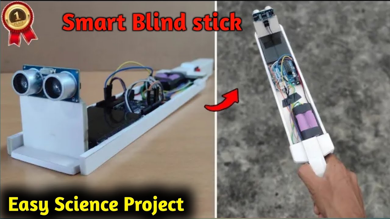 smart Blind stick #scinceproject #tranding #amazingscinceproject - YouTube