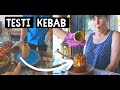 Making & Tasting TURKEY'S famous TESTI KEBAB in a CLAY POT