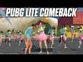 PUBG LITE COMEBACK LIVE PUBG LITE LIVE