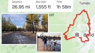 27 MILE GRAVEL BIKE LOOP - BEND OREGON