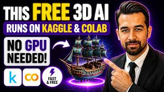 This FREE 3D AI Runs on Kaggle & Colab — No GPU Needed
