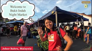 Bukit Indah Night Market Tour, Johor, Malaysia | Wednesday Night Market