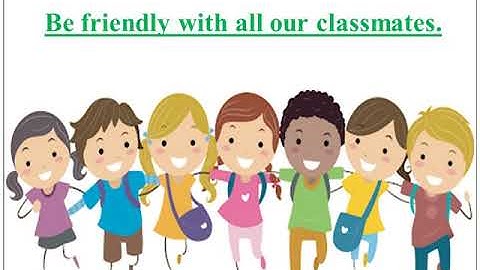 Class 1, Moral Science, Chapter 6 (Come, Dear Friends) by Anshika