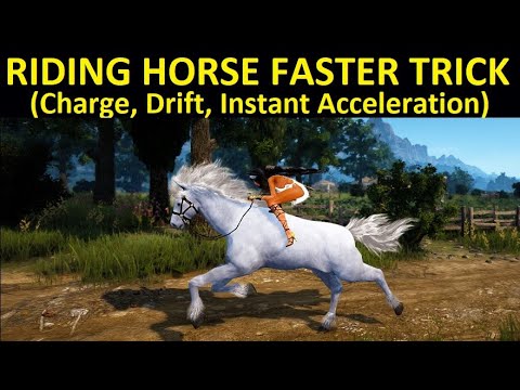 Riding Horse Faster Trick Cancel Drift Animation Fast Start Charge Drift Instant Accel Youtube