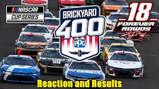 Live NASCAR Cup Series Brickyard 400 @ Indianapolis Motor Speedway Race Reaction & Analysis