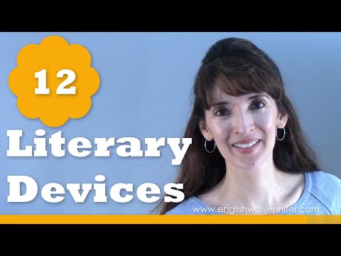 12 Literary Devices You Should Know - English with Jennifer