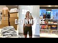 VLOG: back in PA, grocery haul + A LOT of packages !