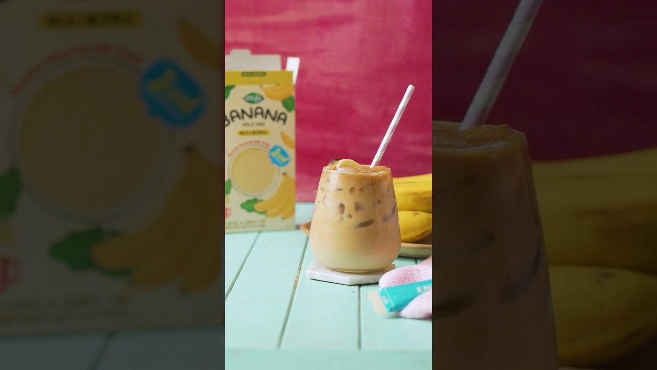 Banana Milk Iced Latté