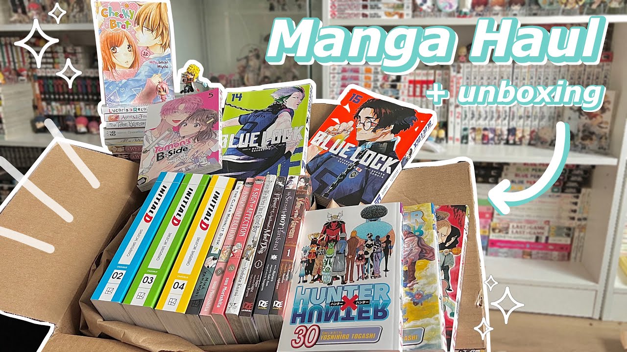 Manga Haul + Unboxing 📦 || 20+ Volumes 📚