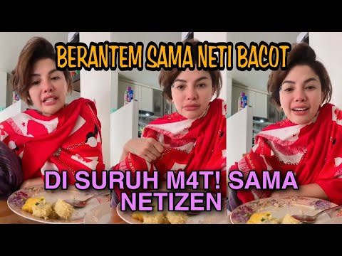 NIKITA MIRZANI MAKAN SAYUR BAYAM CAMPUR JAGUNG SAMA SAMBEL, SAMBIL NGEBACOTIN NETIZEN!!