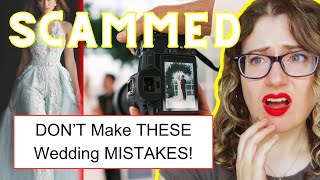 Wedding Scams