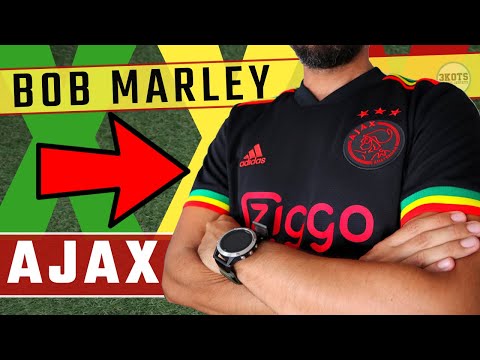 🦁 Tributo Legendario a BOB MARLEY 👈 Nueva Camiseta del Ajax y Adidas 2021/22 Review Unboxing