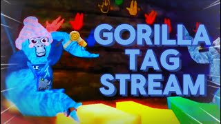 🔴short Gorilla tag stream! playing with viewers! - minigames and more!