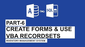Inventory Management System in Urdu/Hindi | Part-6 | Create Forms & Use Recordsets