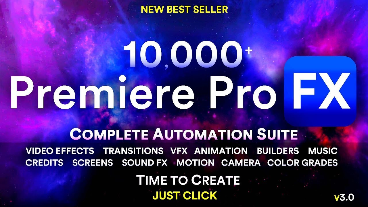Free 10,000 Premiere Pro FX Plugins Extension Video Effects I
