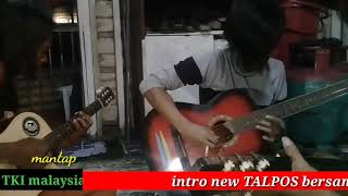 Anak rantau malaysia atau tki belajar main gitar, lagu  lawas asal anak madura