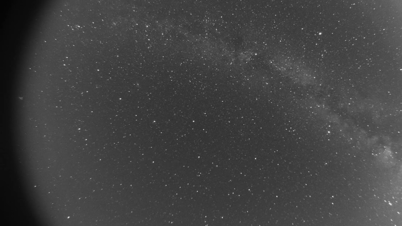 Eldorado Star Party Milky Way and the Stars.  ZWO ASI290mm and all sky lens captured in Sharpcap pro