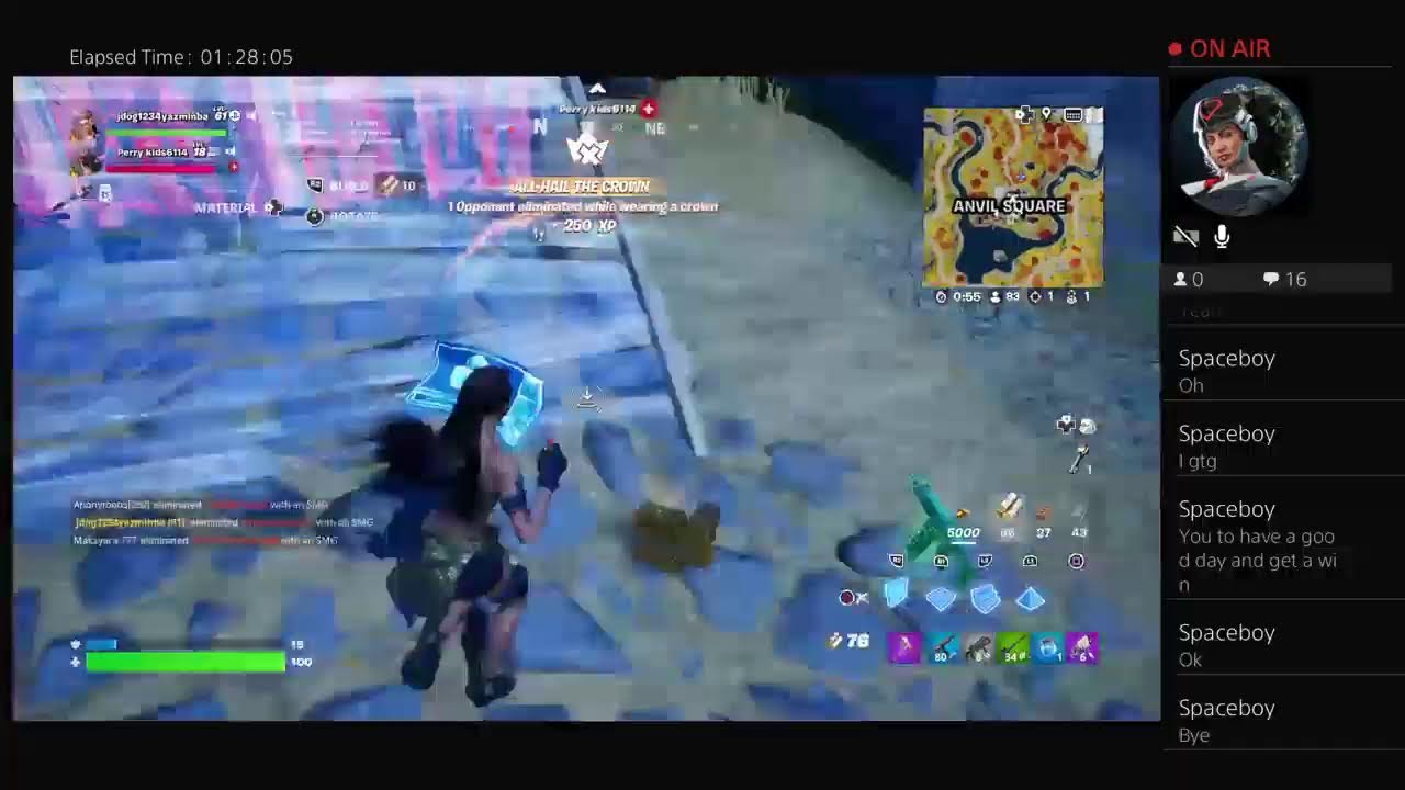 Live PS4 Broadcast playing fortnite!!! 