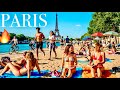 Paris Summer Beach 2025 Seine River Walk Place De La Concorde Tuileries Garden In 4K mp3