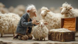 Surreal Ai Film A Very Unusual Town The Quiet Road Of Returning Sheep 4K